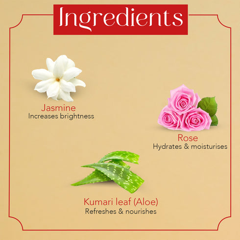 Sara Rose & Jasmine Face Cleanser Suitable For All Skin Types, 100g